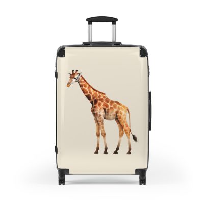 Giraffe Suitcase - Kids' travel luggage featuring an adorable giraffe design, ideal for young travelers.