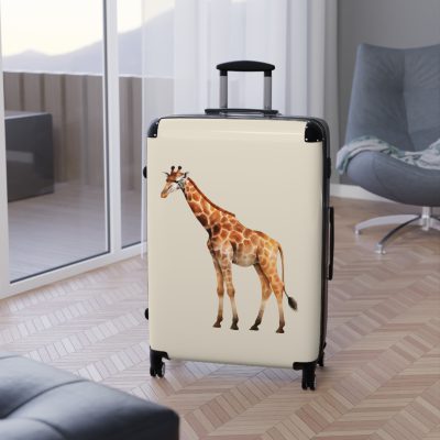 Giraffe Suitcase - Kids' travel luggage featuring an adorable giraffe design, ideal for young travelers.