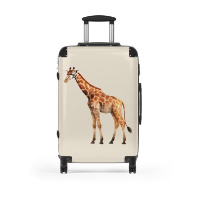 Giraffe Suitcase - Kids' travel luggage featuring an adorable giraffe design, ideal for young travelers.