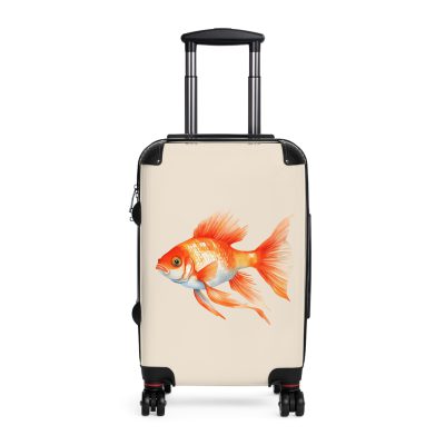 Fish Suitcase - Kids' travel luggage featuring a cheerful fish design, perfect for young explorers.