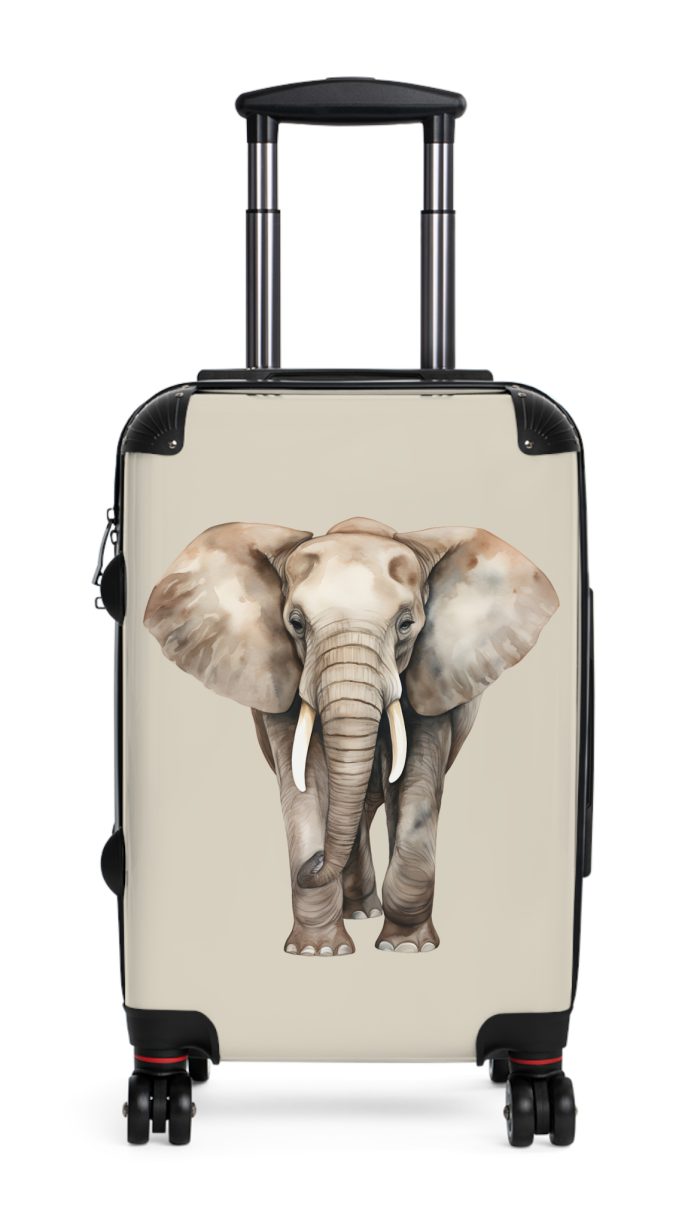 Elephant Suitcase - Kids' travel luggage featuring an adorable elephant design, perfect for young adventurers.