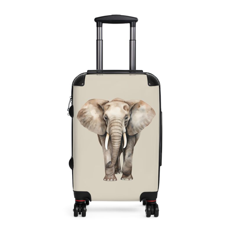 Elephant Suitcase - Kids' travel luggage featuring an adorable elephant design, perfect for young adventurers.