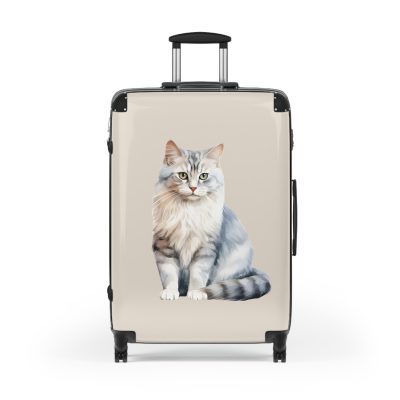 Cat Suitcase - A stylish and functional travel bag for cat lovers, featuring a cute cat design.