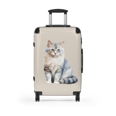 Cat Suitcase - A stylish and functional travel bag for cat lovers, featuring a cute cat design.