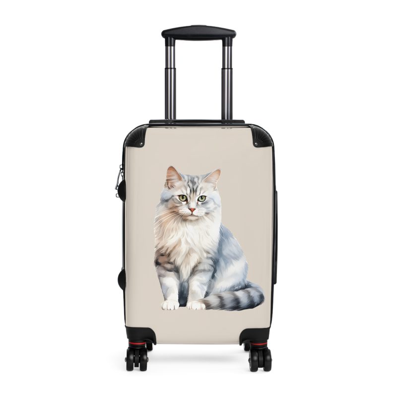 Cat Suitcase - A stylish and functional travel bag for cat lovers, featuring a cute cat design.