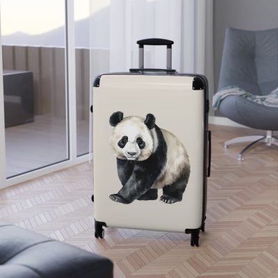 Panda Suitcase - Adorable kids' luggage featuring a playful panda design, perfect for young travelers.