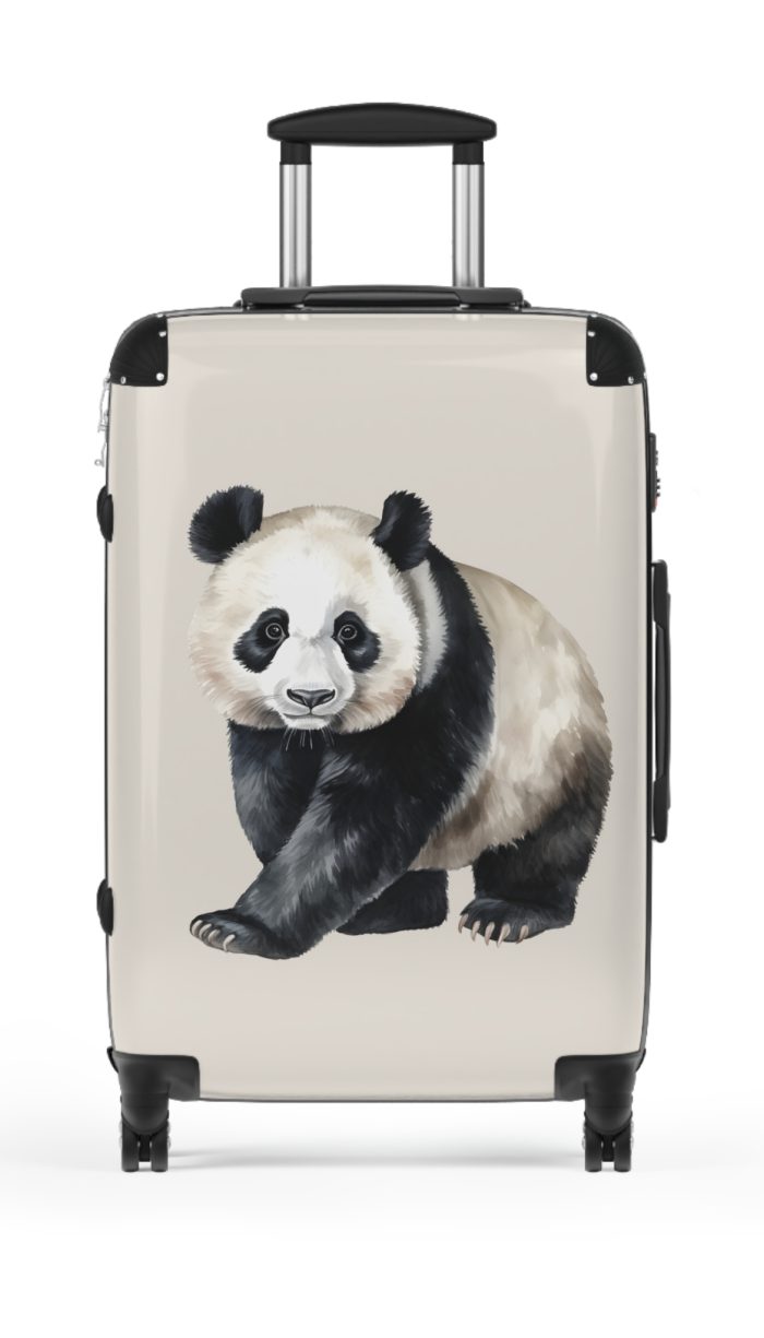 Panda Suitcase - Adorable kids' luggage featuring a playful panda design, perfect for young travelers.