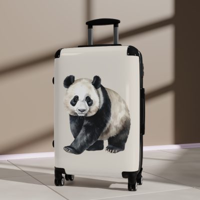 Panda Suitcase - Adorable kids' luggage featuring a playful panda design, perfect for young travelers.