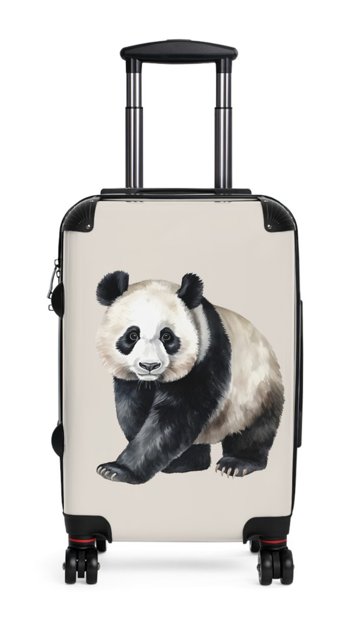 Panda Suitcase - Adorable kids' luggage featuring a playful panda design, perfect for young travelers.