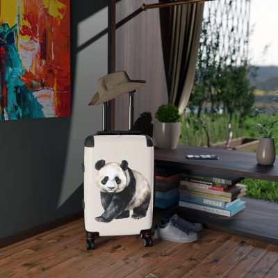 Panda Suitcase - Adorable kids' luggage featuring a playful panda design, perfect for young travelers.