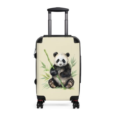 Panda Suitcase - Adorable kids' luggage featuring a playful panda design, perfect for young travelers.