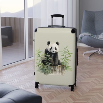 Panda Suitcase - Adorable kids' luggage featuring a playful panda design, perfect for young travelers.