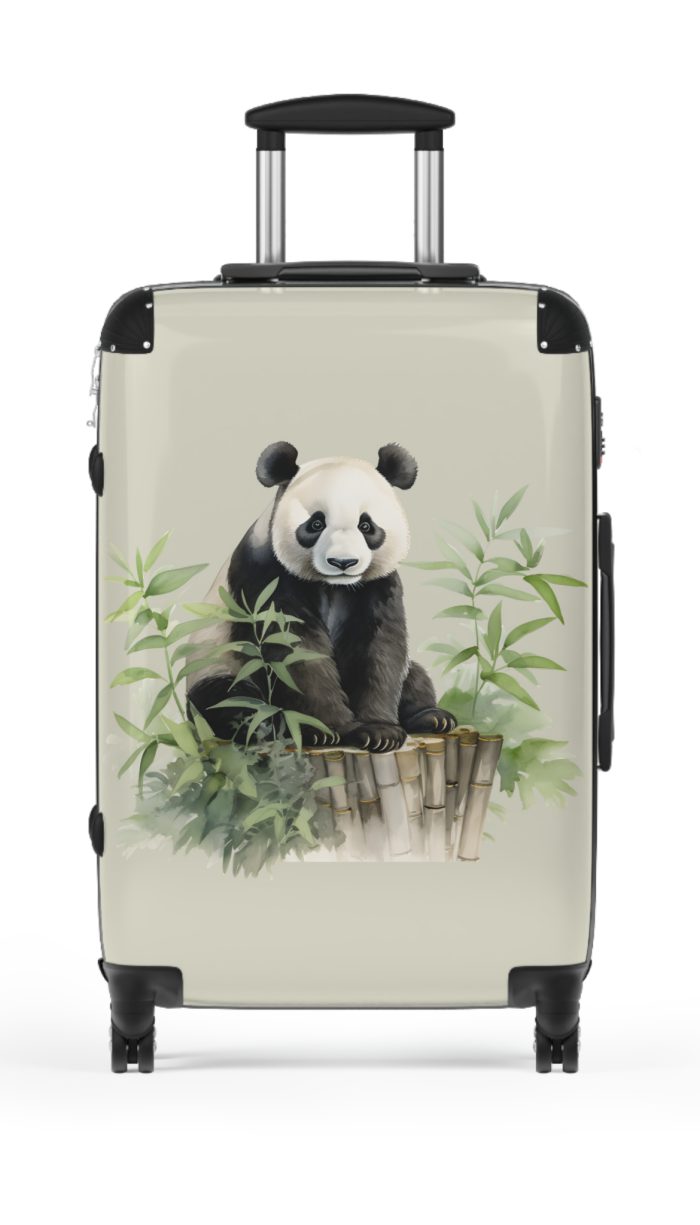 Panda Suitcase - Adorable kids' luggage featuring a playful panda design, perfect for young travelers.