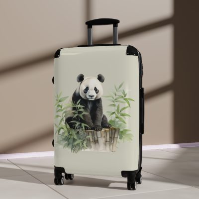 Panda Suitcase - Adorable kids' luggage featuring a playful panda design, perfect for young travelers.