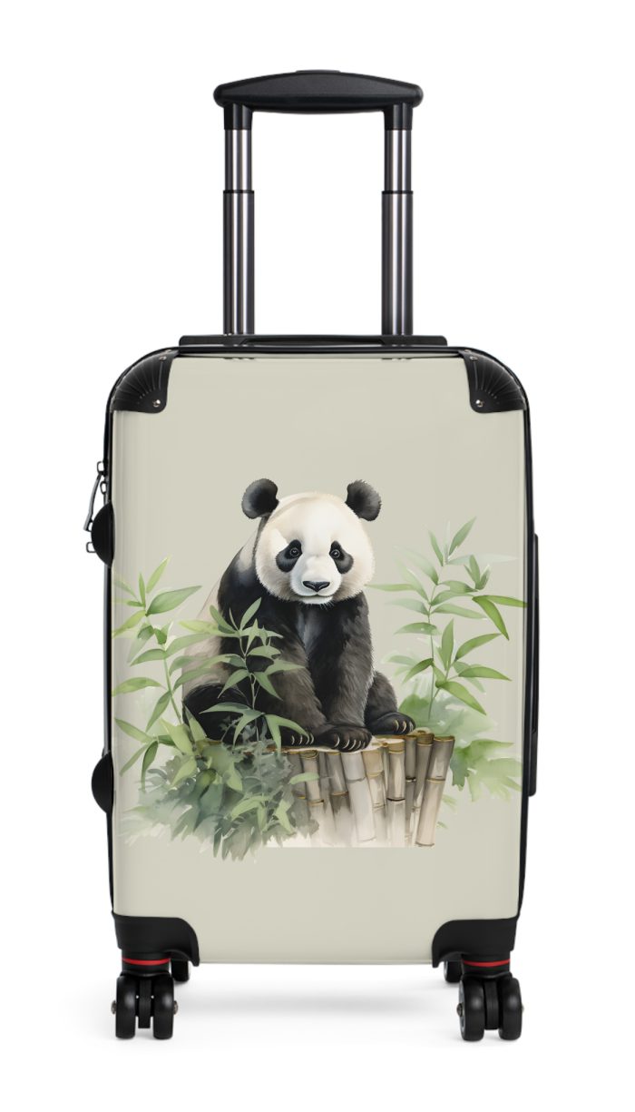 Panda Suitcase - Adorable kids' luggage featuring a playful panda design, perfect for young travelers.