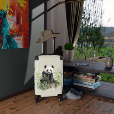 Panda Suitcase - Adorable kids' luggage featuring a playful panda design, perfect for young travelers.