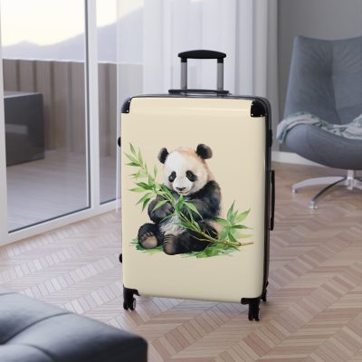 Panda Suitcase - Adorable kids' luggage featuring a playful panda design, perfect for young travelers.