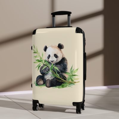 Panda Suitcase - Adorable kids' luggage featuring a playful panda design, perfect for young travelers.