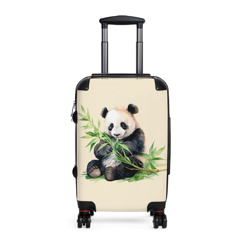 Panda Suitcase - Adorable kids' luggage featuring a playful panda design, perfect for young travelers.