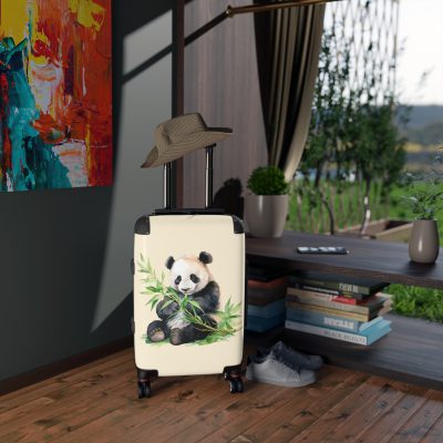 Panda Suitcase - Adorable kids' luggage featuring a playful panda design, perfect for young travelers.