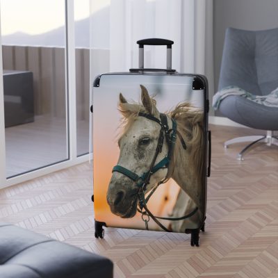 Horse Suitcase - Kids' luggage featuring a delightful horse design, perfect for young equestrians.