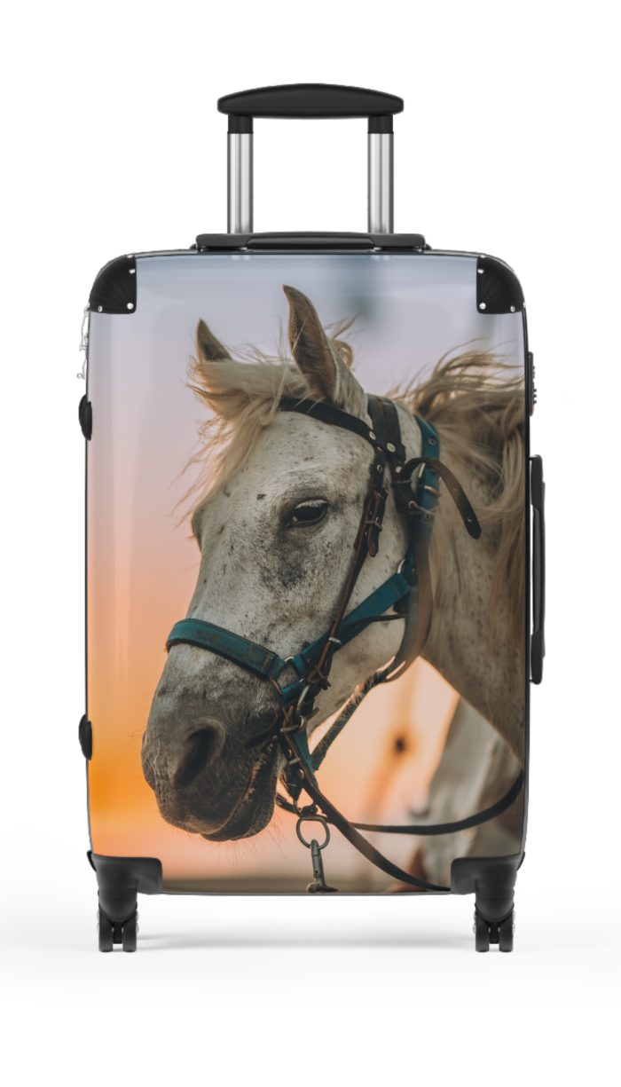 Horse Suitcase - Kids' luggage featuring a delightful horse design, perfect for young equestrians.