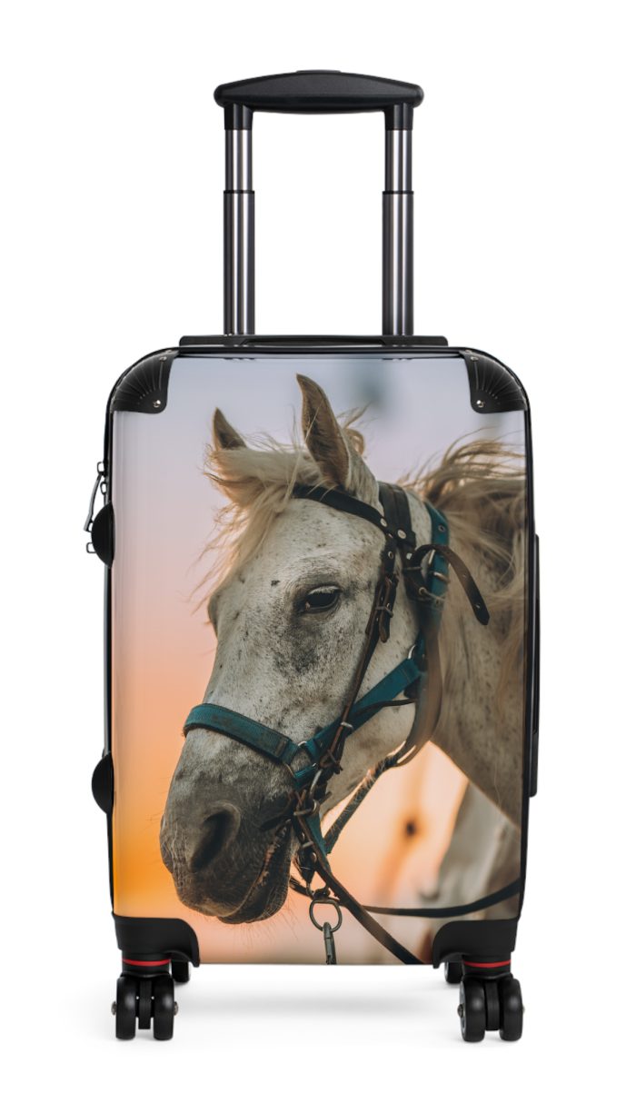 Horse Suitcase - Kids' luggage featuring a delightful horse design, perfect for young equestrians.