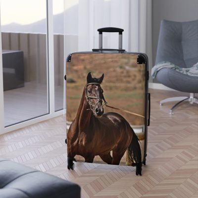 Horse Suitcase - Kids' luggage featuring a delightful horse design, perfect for young equestrians.