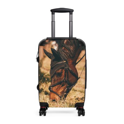 Horse Suitcase - Kids' luggage featuring a delightful horse design, perfect for young equestrians.