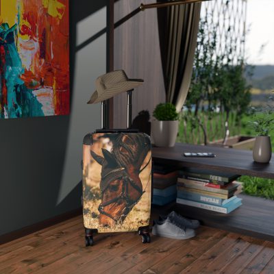 Horse Suitcase - Kids' luggage featuring a delightful horse design, perfect for young equestrians.