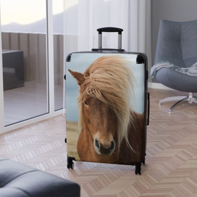 Horse Suitcase - Kids' luggage featuring a delightful horse design, perfect for young equestrians.