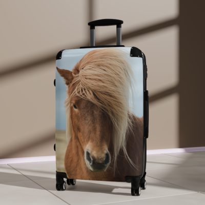 Horse Suitcase - Kids' luggage featuring a delightful horse design, perfect for young equestrians.