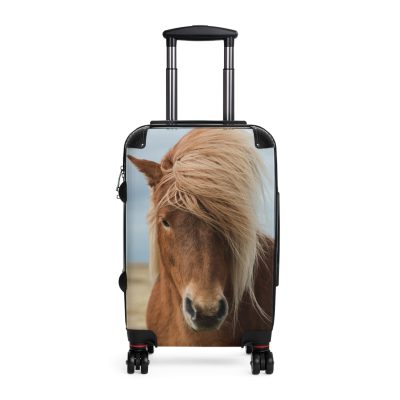 Horse Suitcase - Kids' luggage featuring a delightful horse design, perfect for young equestrians.