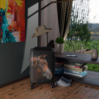 Horse Suitcase - Kids' luggage featuring a delightful horse design, perfect for young equestrians.