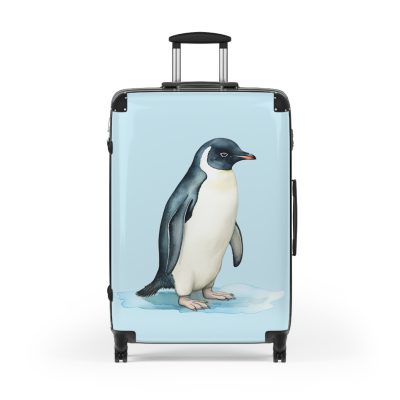 Penguin Suitcase - Kids' luggage featuring a cute penguin design, perfect for young travelers seeking exciting adventures.