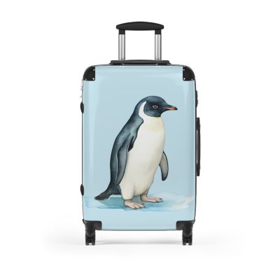 Penguin Suitcase - Kids' luggage featuring a cute penguin design, perfect for young travelers seeking exciting adventures.