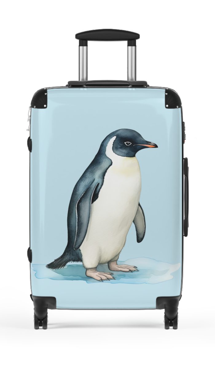 Penguin Suitcase - Kids' luggage featuring a cute penguin design, perfect for young travelers seeking exciting adventures.