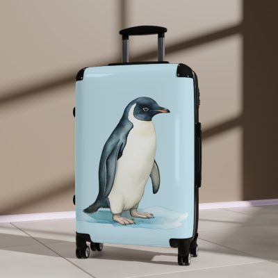 Penguin Suitcase - Kids' luggage featuring a cute penguin design, perfect for young travelers seeking exciting adventures.