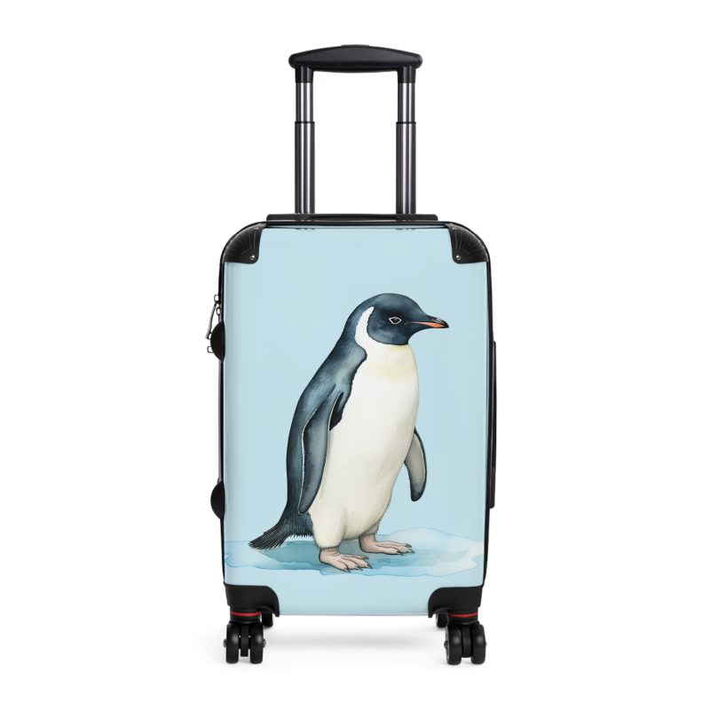 Penguin Suitcase - Kids' luggage featuring a cute penguin design, perfect for young travelers seeking exciting adventures.