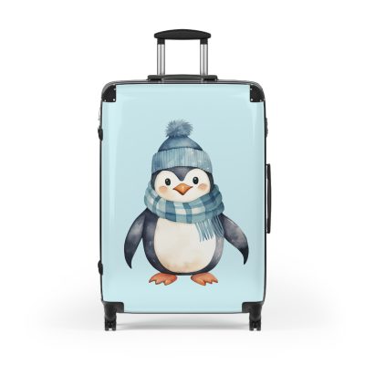 Penguin Suitcase - Kids' luggage featuring a cute penguin design, perfect for young travelers seeking exciting adventures.