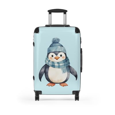 Penguin Suitcase - Kids' luggage featuring a cute penguin design, perfect for young travelers seeking exciting adventures.