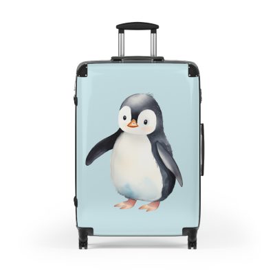 Penguin Suitcase - Kids' luggage featuring a cute penguin design, perfect for young travelers seeking exciting adventures.