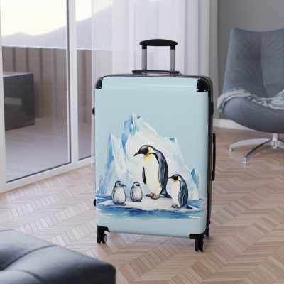 Penguin Suitcase - Kids' luggage featuring a cute penguin design, perfect for young travelers seeking exciting adventures.