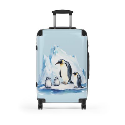 Penguin Suitcase - Kids' luggage featuring a cute penguin design, perfect for young travelers seeking exciting adventures.