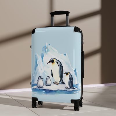 Penguin Suitcase - Kids' luggage featuring a cute penguin design, perfect for young travelers seeking exciting adventures.