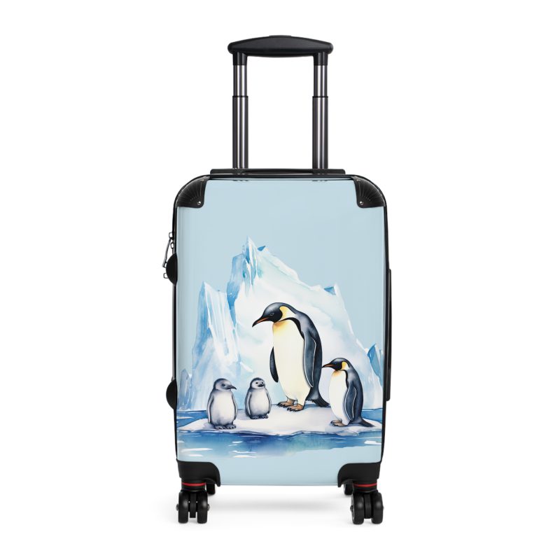 Penguin Suitcase - Kids' luggage featuring a cute penguin design, perfect for young travelers seeking exciting adventures.