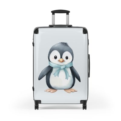 Penguin Suitcase - Kids' luggage featuring a cute penguin design, perfect for young travelers seeking exciting adventures.