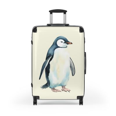 Penguin Suitcase - Kids' luggage featuring a cute penguin design, perfect for young travelers seeking exciting adventures.