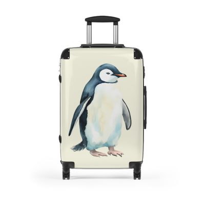 Penguin Suitcase - Kids' luggage featuring a cute penguin design, perfect for young travelers seeking exciting adventures.