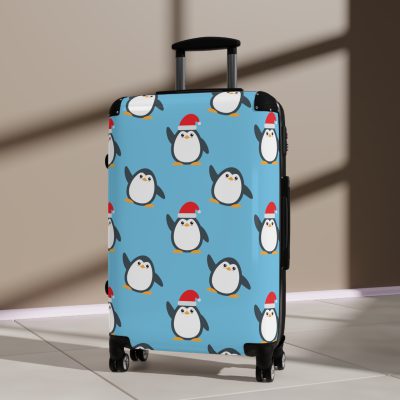 Penguin Suitcase - Kids' luggage featuring a cute penguin design, perfect for young travelers seeking exciting adventures.